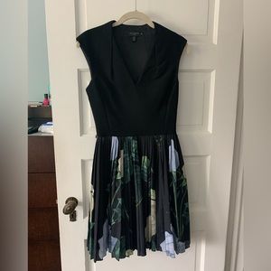 Ted Baker Floral Pleated Dress